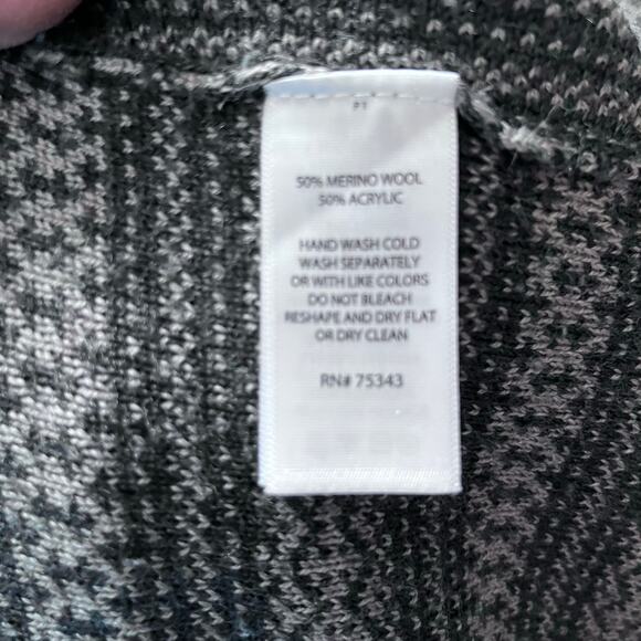 Willi Smith Vintage Open Cardigan S Soft Merino Wool Acrylic Aztec Southwestern - Picture 5 of 5